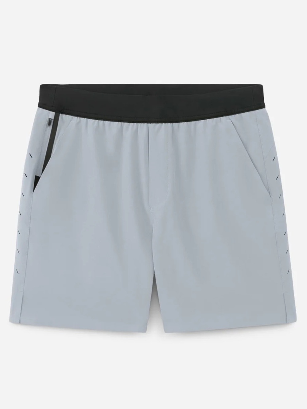 Ten Thousand Interval Short XXL Gray Black Lined Running Training Shorts